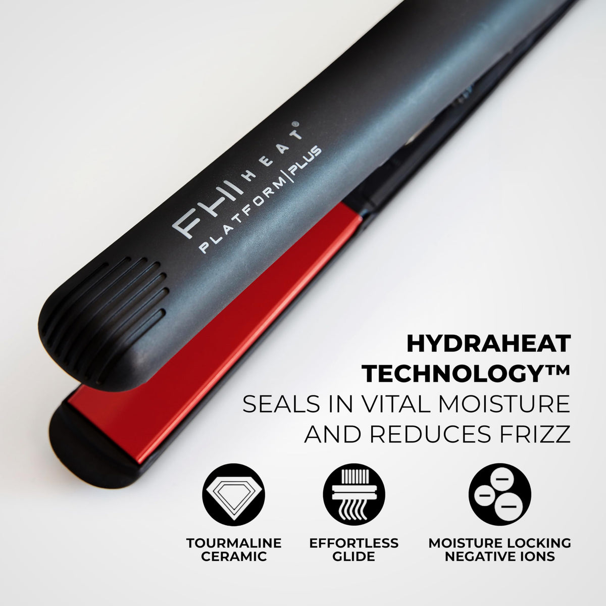 Lavender FHI Heat Platform Plus Curve Pro 1" Hair Styler, Straightener, Flat Iron