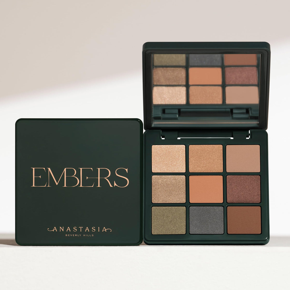 Seashell Anastasia Beverly Hills - Embers Mini Eyeshadow Palette Warm Fiery Tones