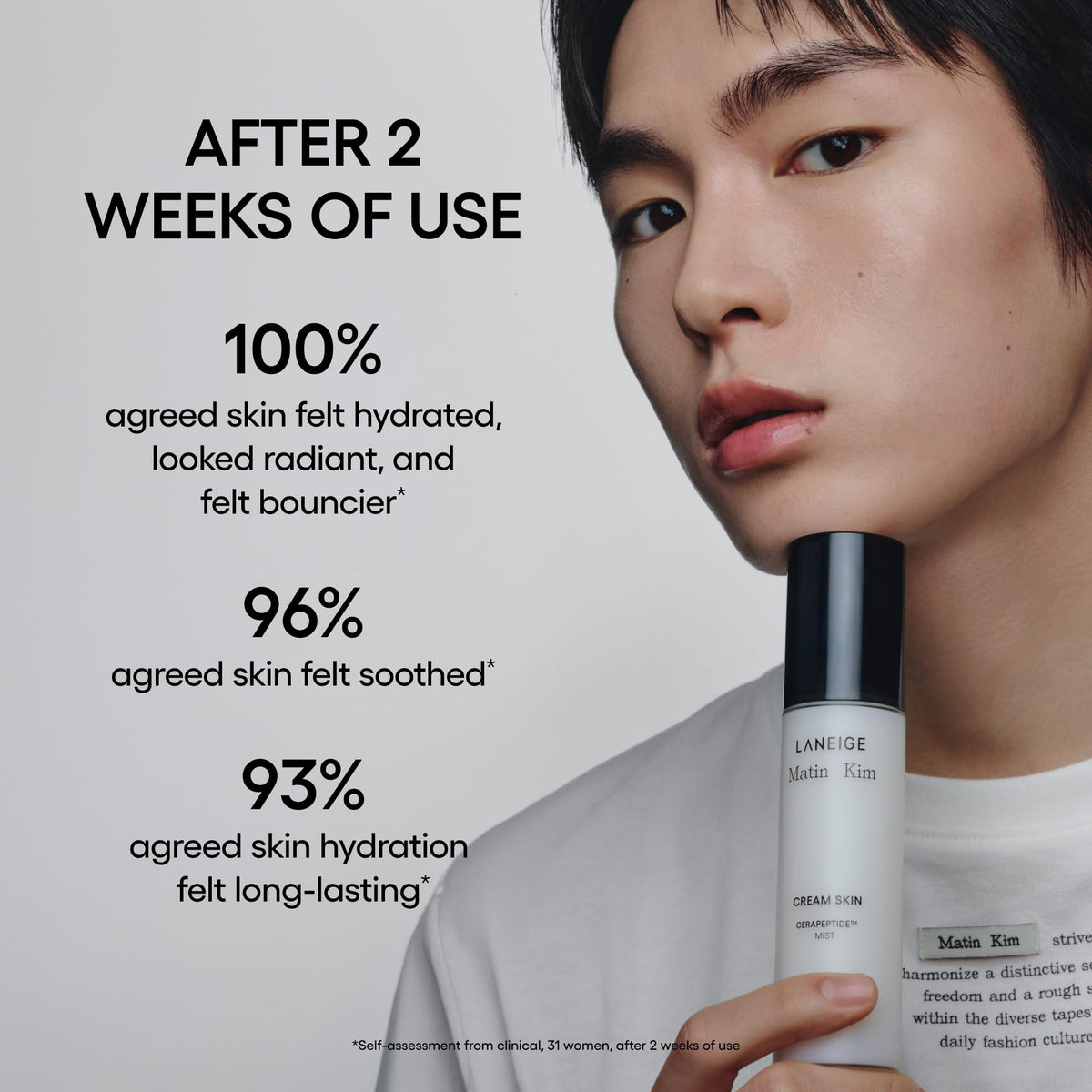 Gray LANEIGE Cream Skin Face Hydrating Milky Toner | Korean Toner & Moisturizer