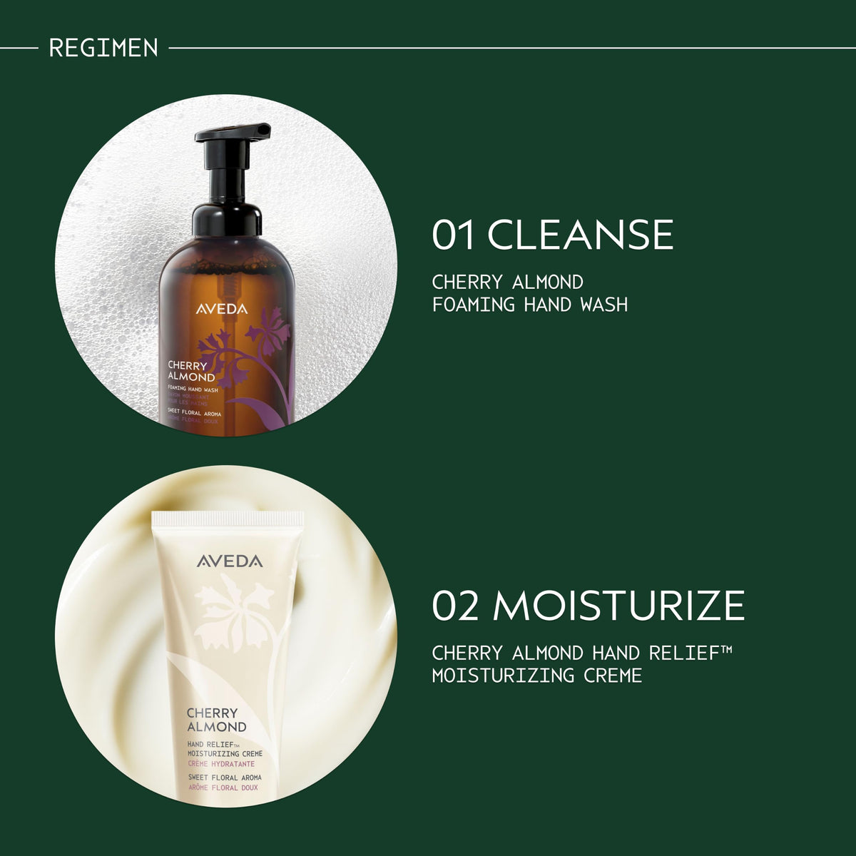 Dark Slate Gray AVEDA Cherry Almond Foaming Hand Wash | Gentle Refillable Foaming Hand Cleanser With Signature Blissful Aroma | With Plant Derived Glycerin | 97% Naturally Derived*, 8.1 Fl Oz