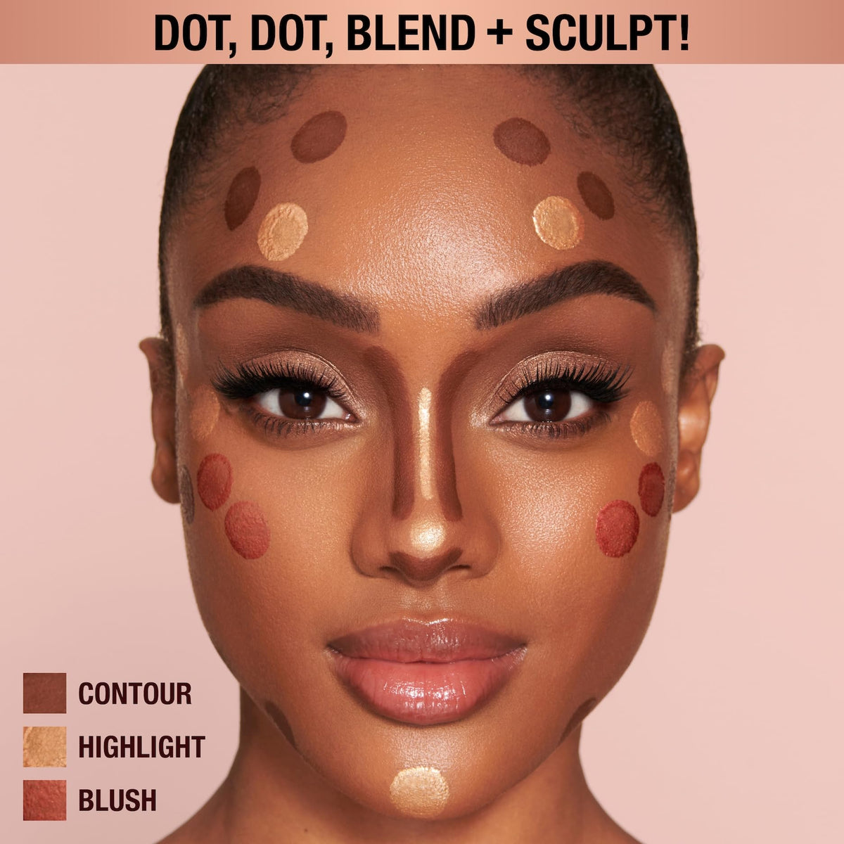 Wheat Charlotte Tilbury Hollywood Liquid Contour Wand - Easy-to-Use Contour Stick & Liquid Bronzer for Sculpting & Shaping - Leaves a Natural-Looking Sculpted Finish