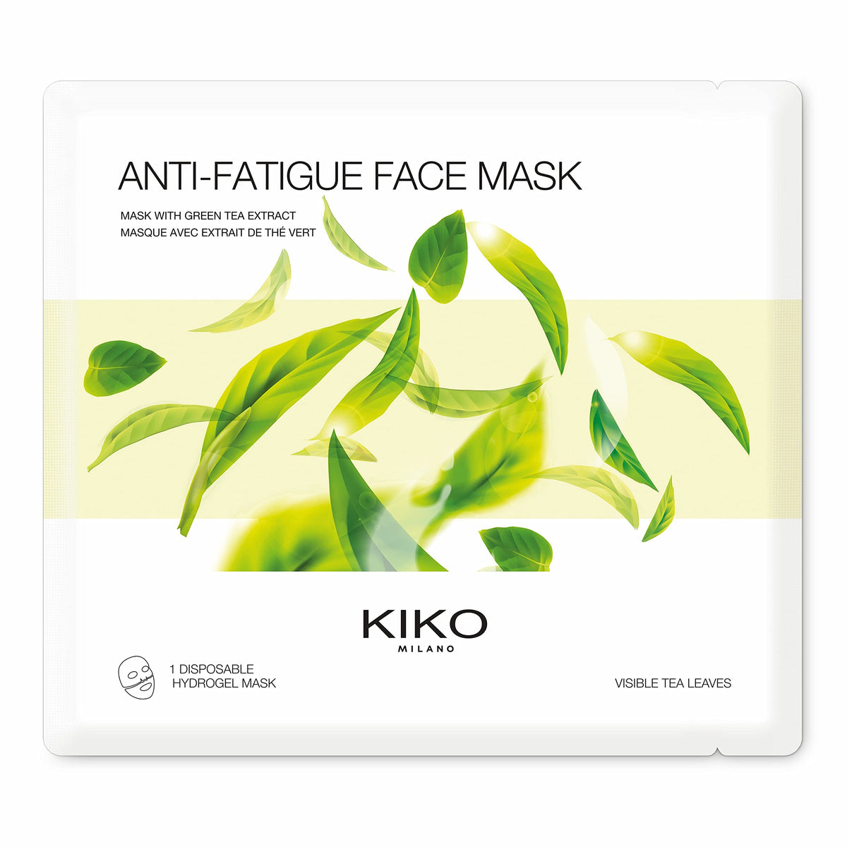 White Smoke Kiko Milano Antifatigue Face Mask