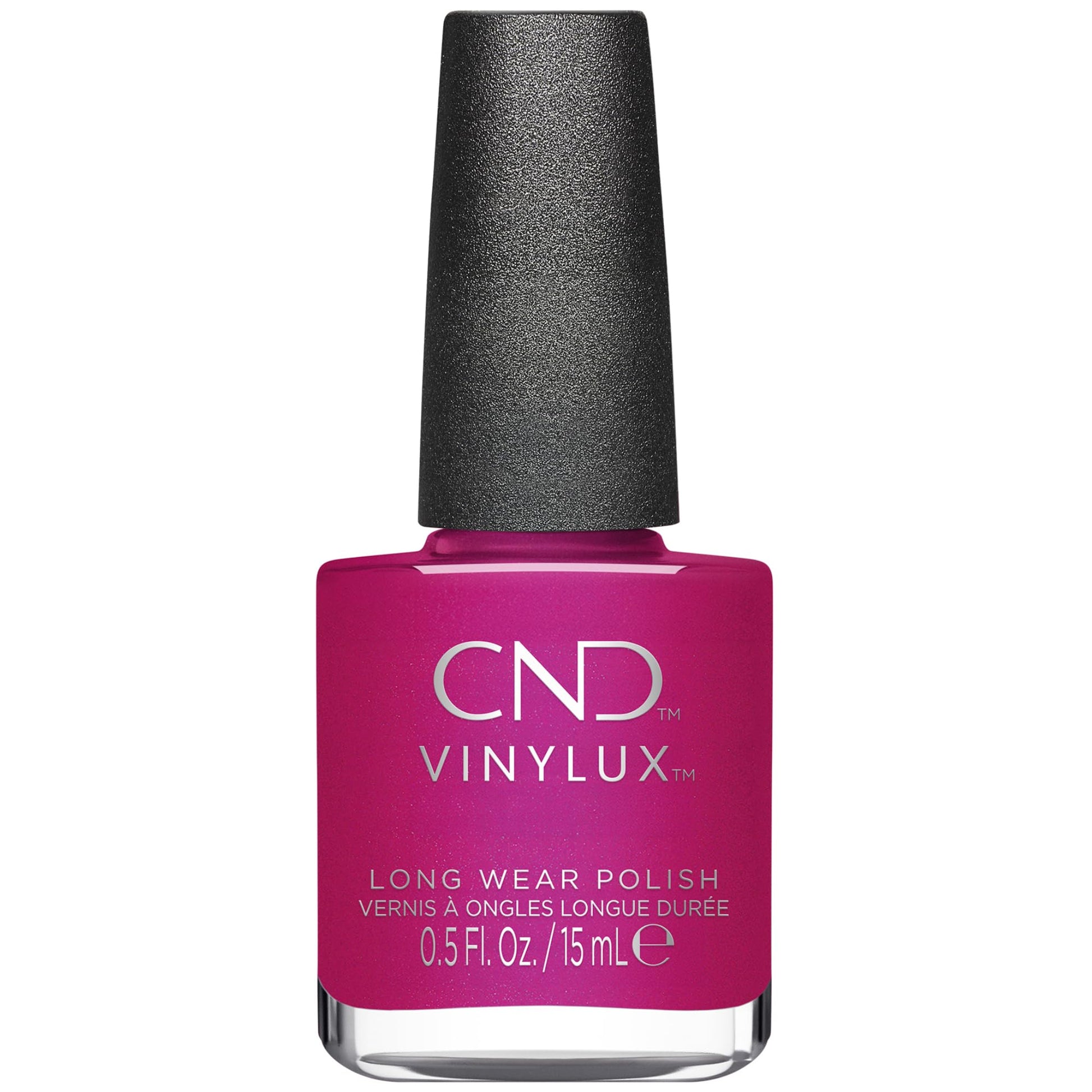 White Smoke CND Vinylux Longwear Pink Nail Polish, Gel-like Shine & Chip Resistant Color, 0.5 Fl Oz