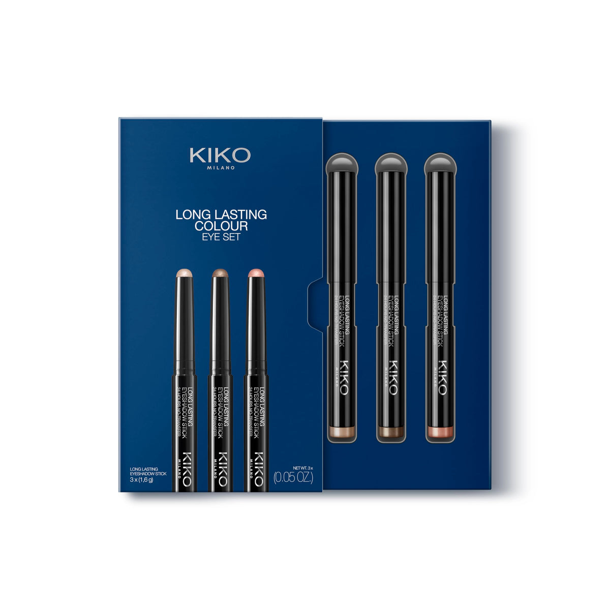 Midnight Blue KIKO Milano Long Lasting Colour Eye Set 01