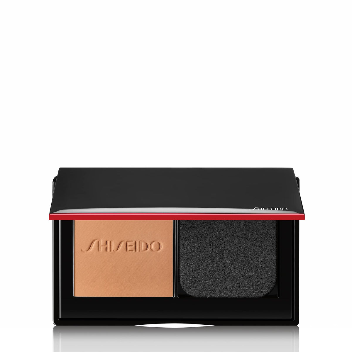 Dark Slate Gray Shiseido Synchro Skin Self-Refreshing Custom Finish Powder Foundation - 24-Hour Sheer-to-Medium Buildable Coverage with Shine Control - Smudge Proof & Non-Comedogenic - Silk 310
