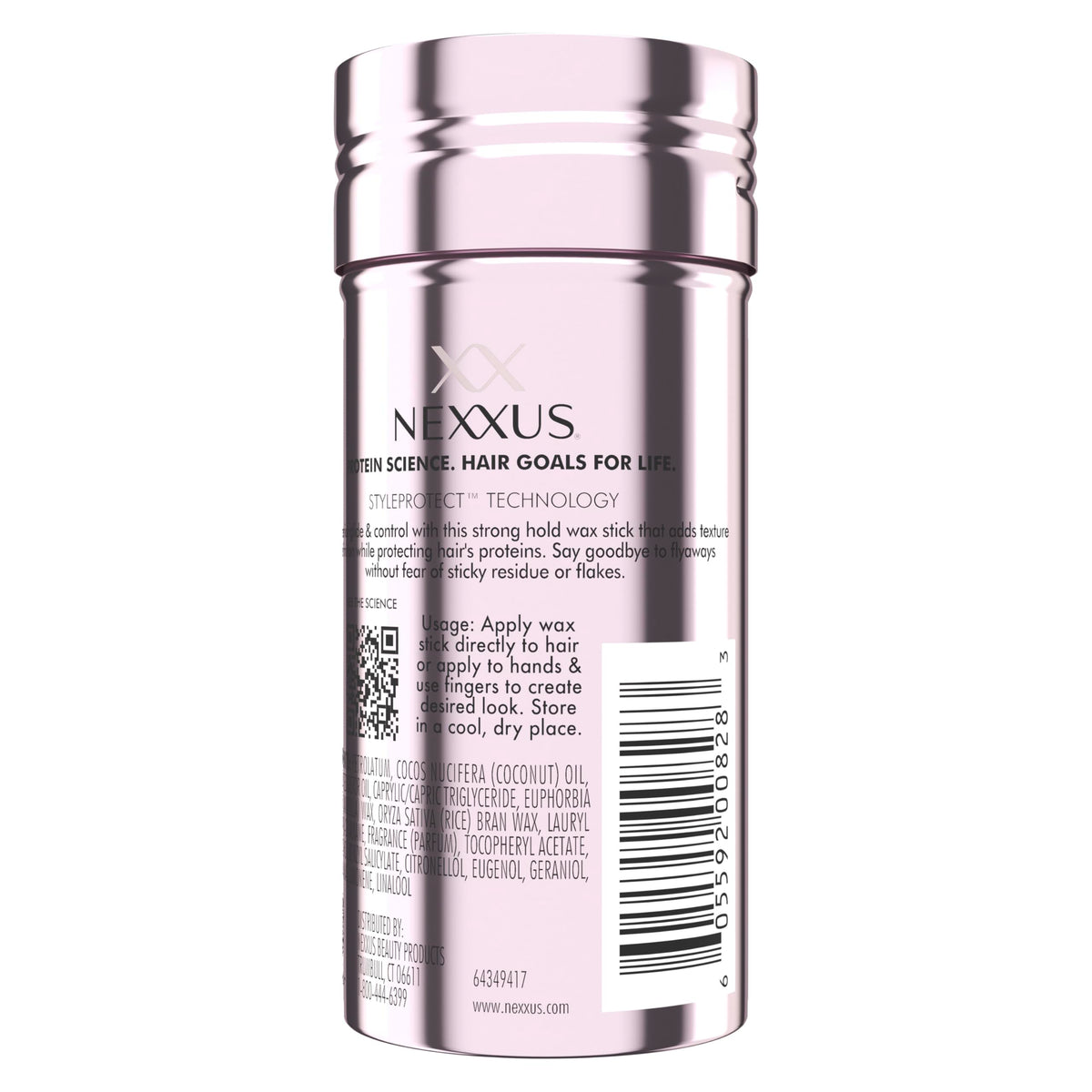 Misty Rose Nexxus Styling Slick Stick Strong Hold Hair Wax, 2.33 oz
