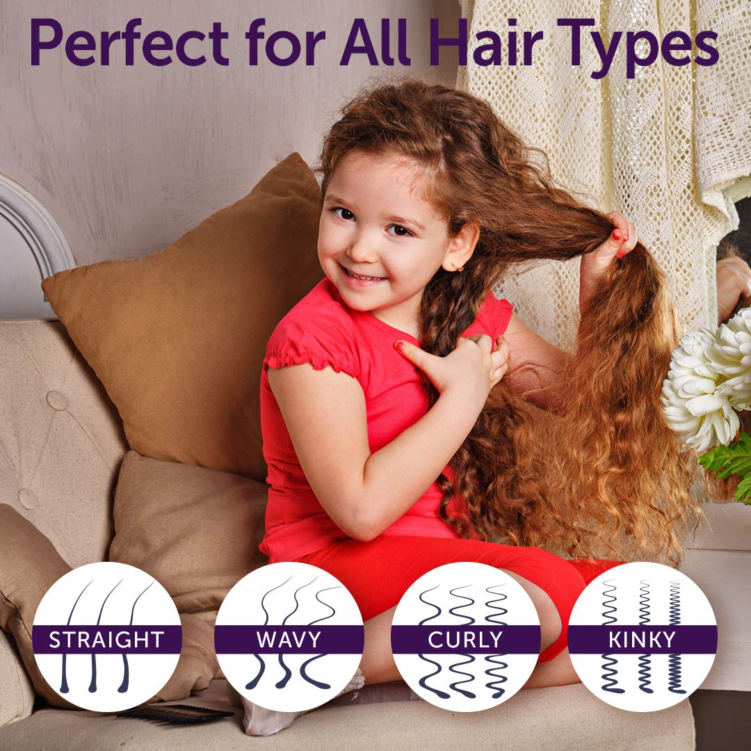 White Smoke Fairy Tales Rosemary Repel Shampoo 12oz, Conditioner 8oz, Conditioning Spray 8oz, plus Daily Cleanse Shampoo 12oz, and Daily Cleanse Conditioner 12oz | Everyday Kids Shampoo and Conditioner Bundle