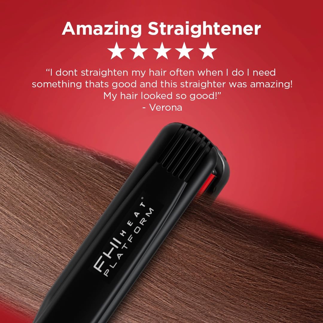 Firebrick FHI Heat Platform Pro Styling Tourmaline Hair Straightener 1 & 1/4"