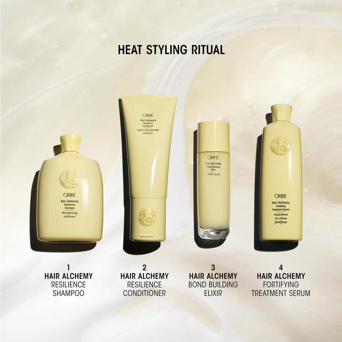 Antique White Oribe Hair Alchemy Treatment Serum - Strengthens Fragile, Weak Hair - 2.5oz