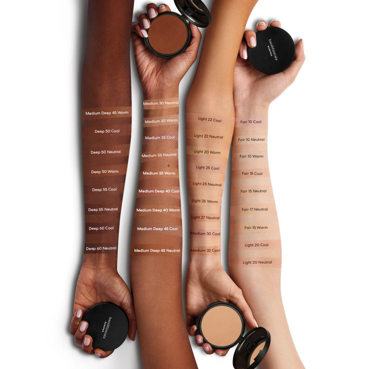 White Smoke bareMinerals BAREPRO Pressed Powder Foundation
