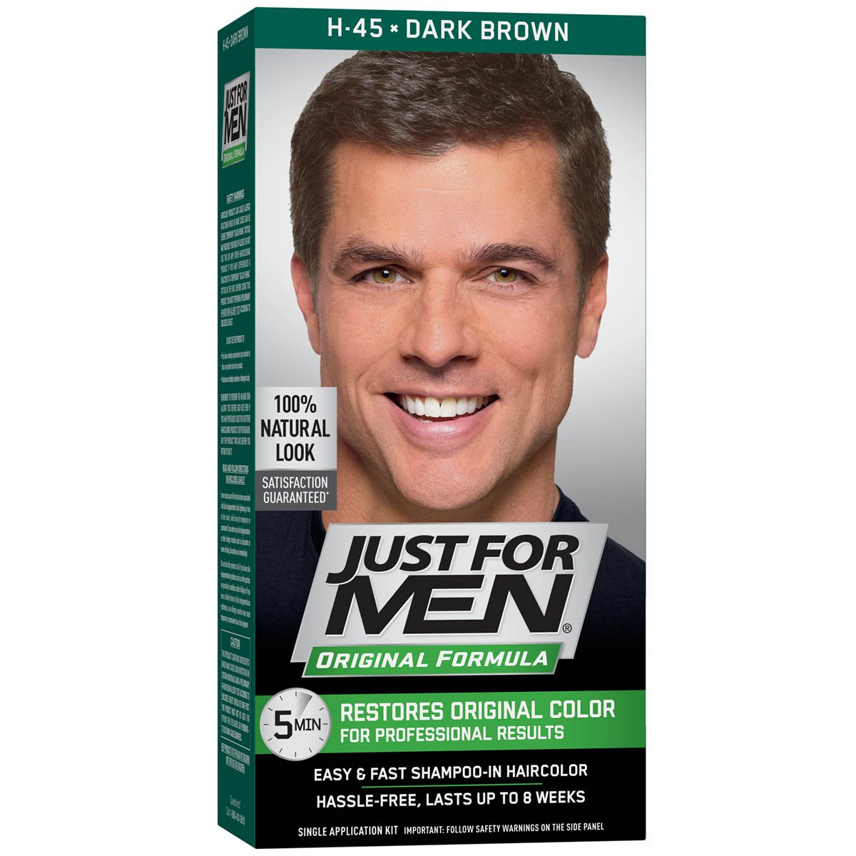 Black Just For Men Original Formula Men's Hair Color, Dark Brown