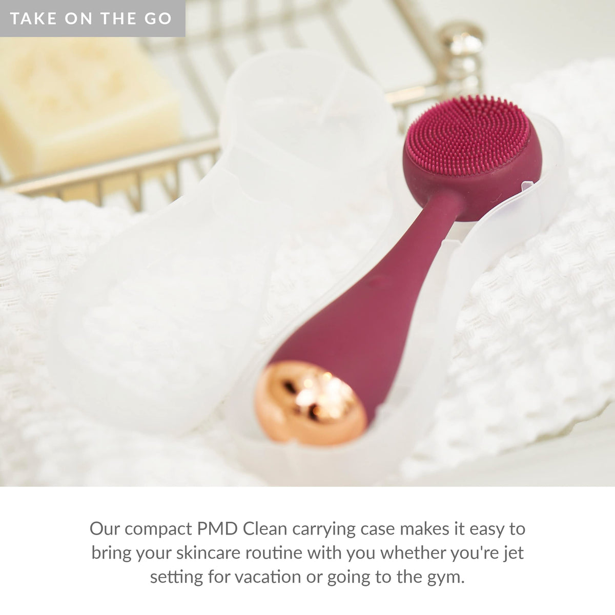 Lavender PMD Beauty Clean Travel Case,1 ct.