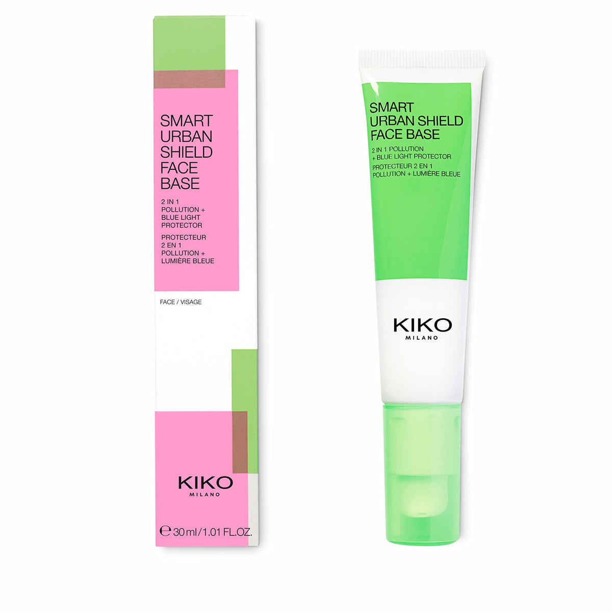 White Smoke KIKO Milano Smart Urban Shield Face Base