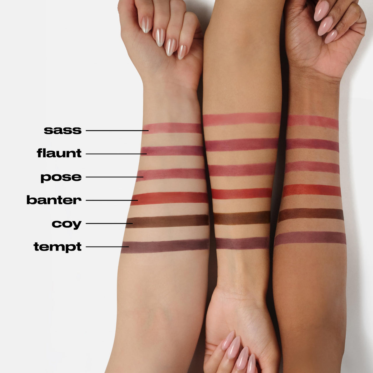 White Smoke Urban Decay Lip Toy Staining Brush Lip Liner - Brick Red Lipliner (Banter)