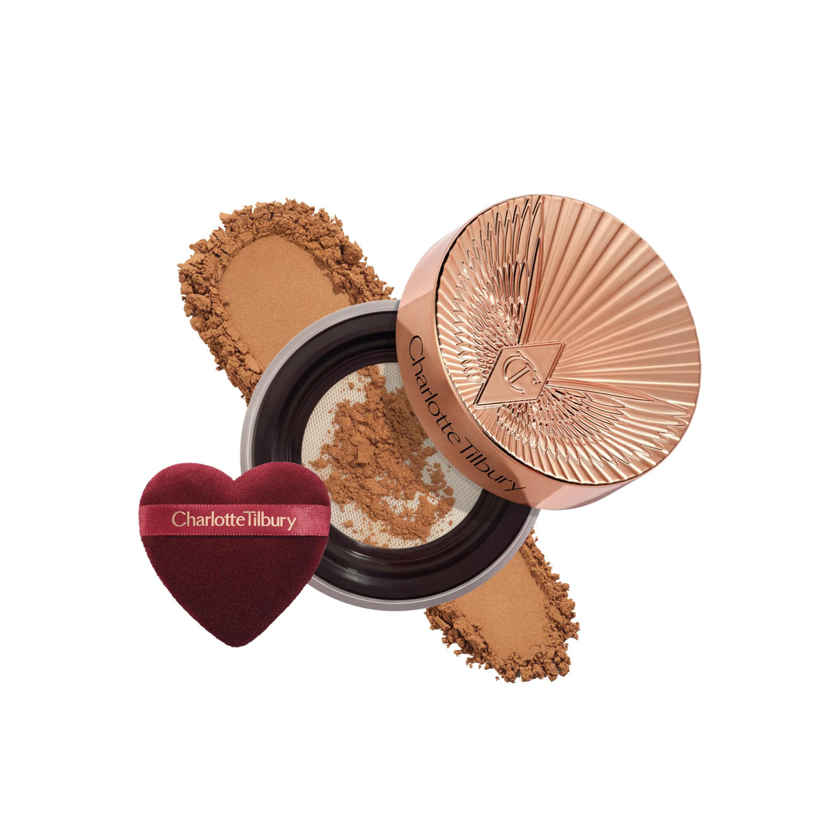 White Smoke Charlotte Tilbury Airbrush Flawless Blur Loose Powder - Longwear, Smoothing