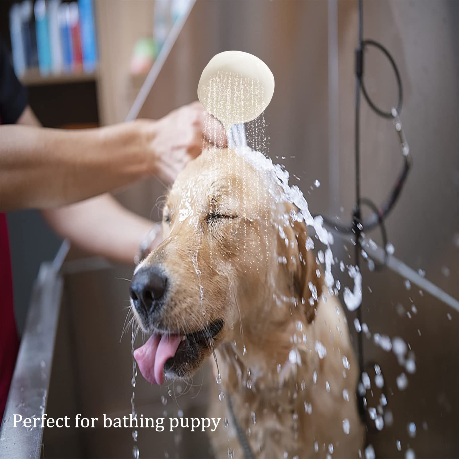 Dim Gray Sink Spray Rubber Hose, Sink Hose Attachment for Faucet Portable Sink Hose Faucet Sprayer, Shampoo Sprayer for Dog, Pets, Bathing Baby, Washing Hair, Rinsing Vegetables (For sink)