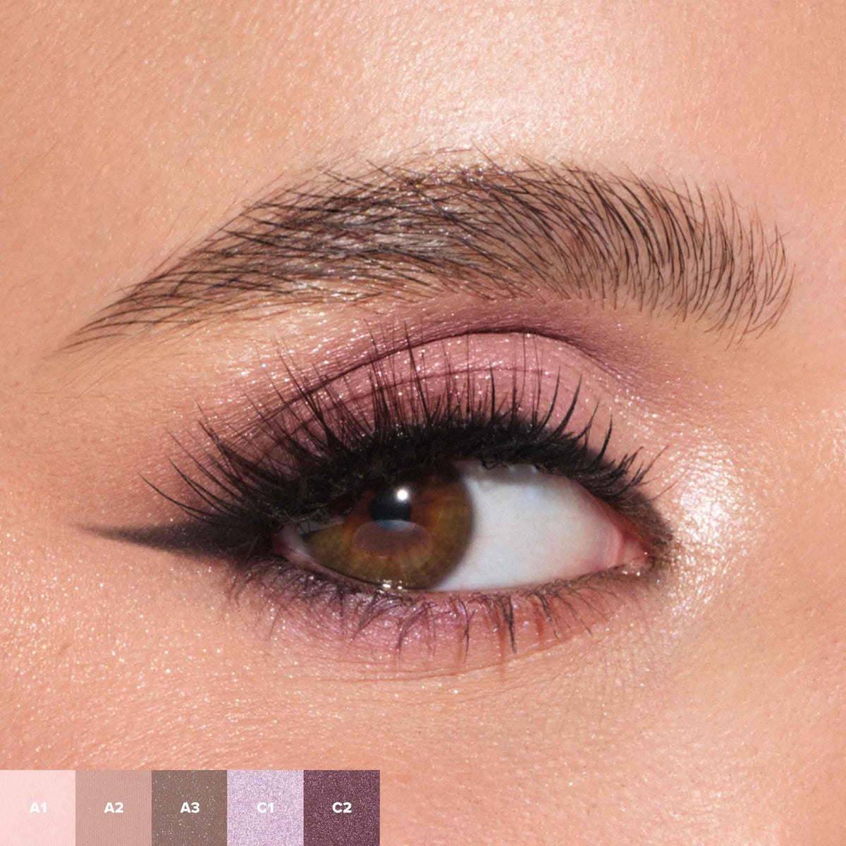 Tan Anastasia Beverly Hills - Embers Mini Eyeshadow Palette Warm Fiery Tones