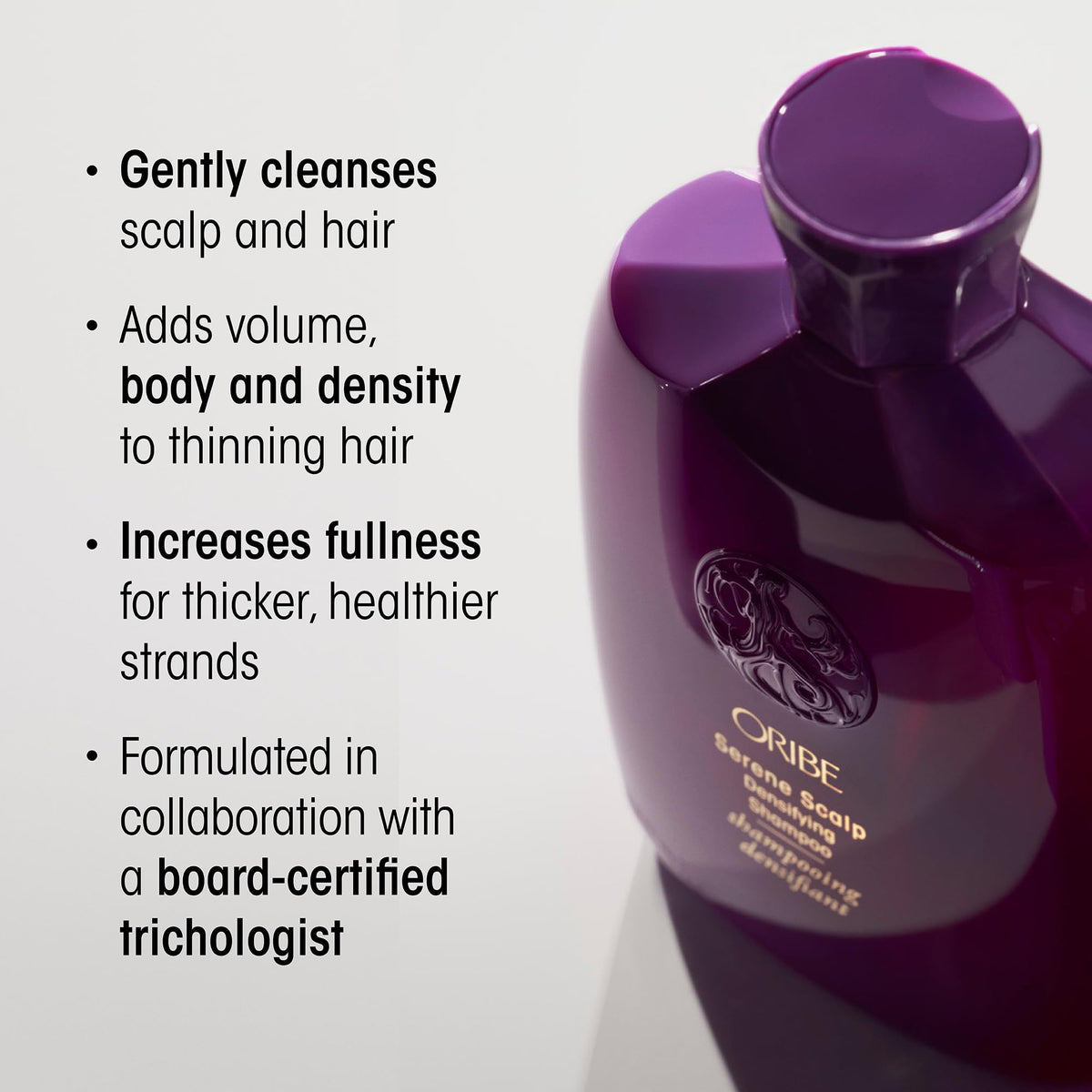 Lavender Oribe Serene Scalp Densifying Shampoo - Adds Fullness & Density - 8.5oz