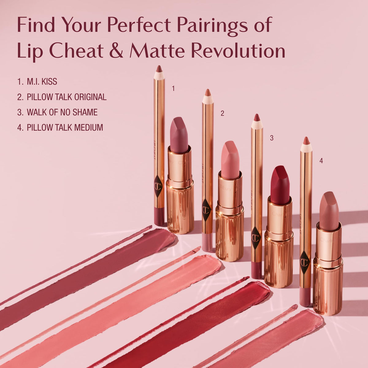 Thistle Charlotte Tilbury Lip Cheat Lip Liner Pencil - Gives Lips a Fuller-Looking, Defined Pout - Enriched with Jojoba Oil & Hyaluronic Acid - Waterproof, Smudge-Proof & Transfer-Proof