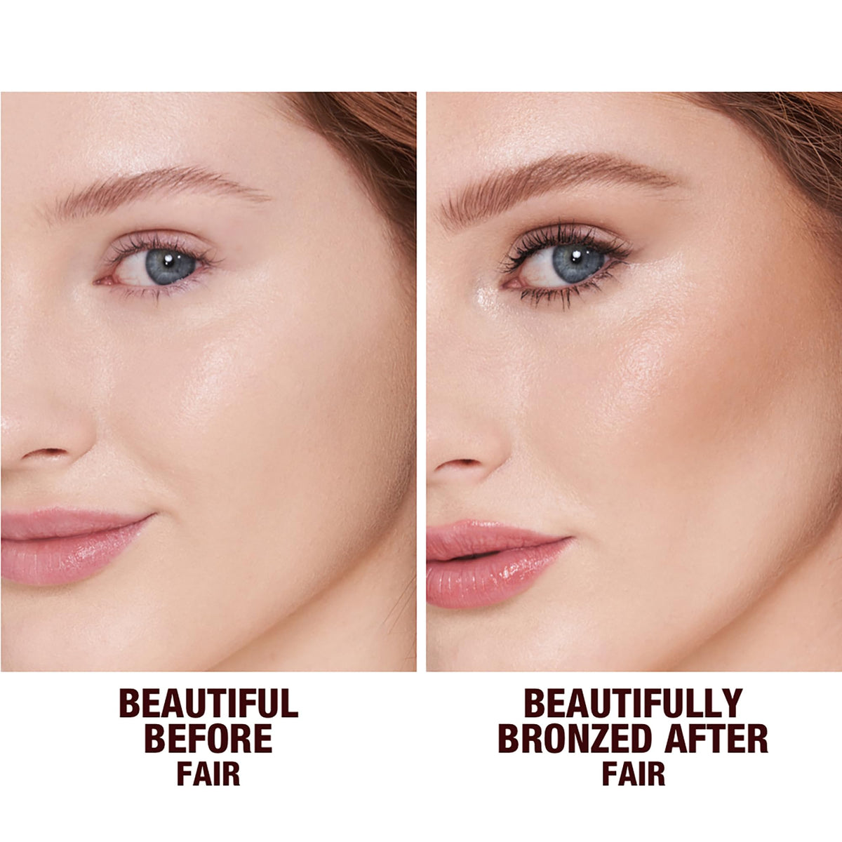 Light Pink Charlotte Tilbury Beautiful Skin Face & Body Cream Bronzer Makeup