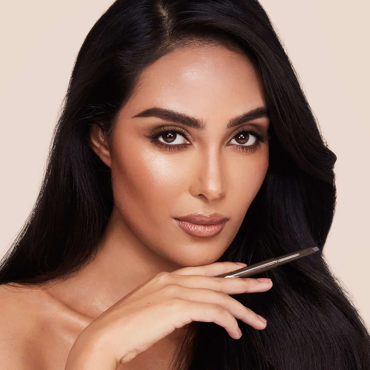 Light Gray Charlotte Tilbury Brow Cheat Eyebrow Pencil - Refillable, Micro-Precision