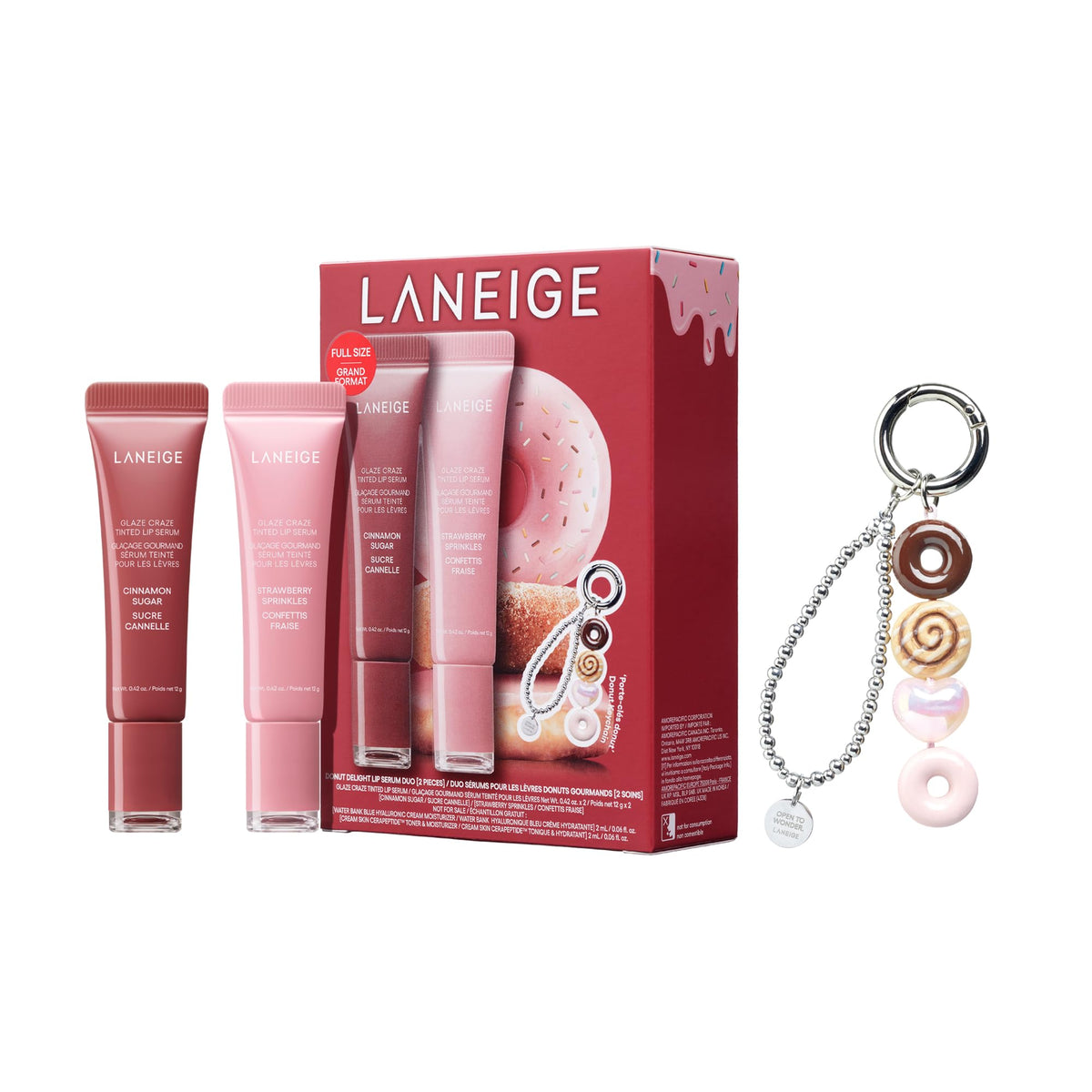 White Smoke LANEIGE Blurred Skin & Glowy Lips Set
