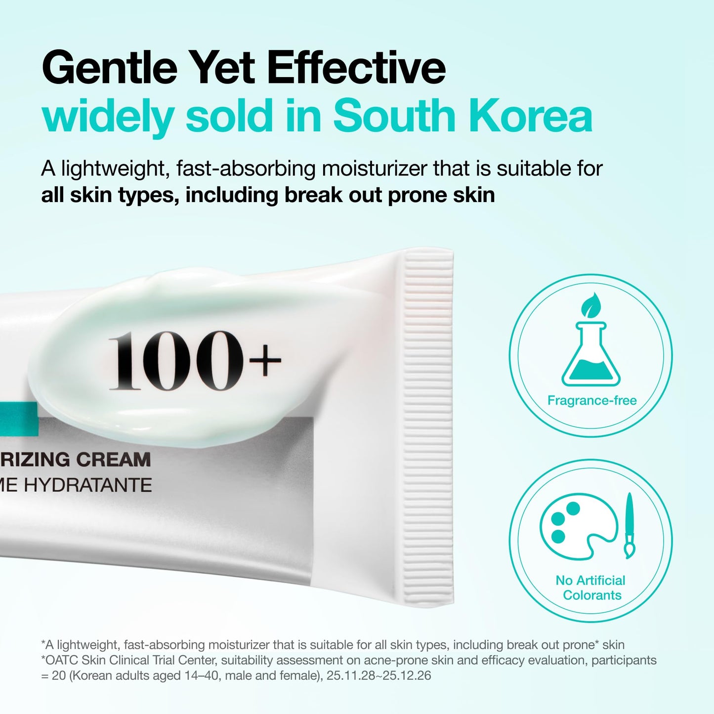 Alice Blue Anua PDRN Hyaluronic Acid 100 Moisturizing Cream, Lightweight, Non-Greasy Hydrating Face Moisturizer with Salmon DNA for Glass Skin, Korean Skincare (2.02 fl oz)