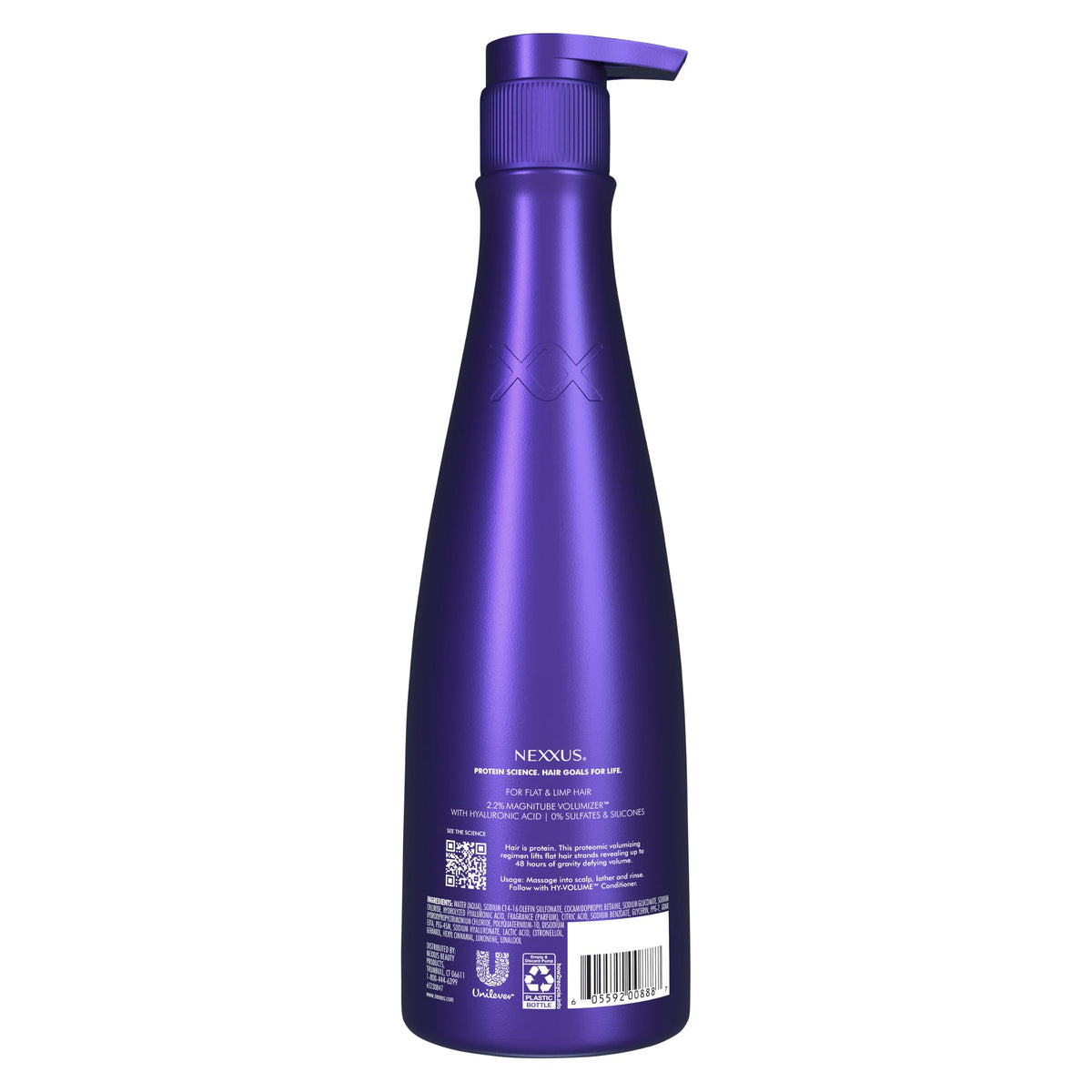 White Smoke Nexxus HY-VOLUME™ Shampoo for Weightless Lift 13.5 oz
