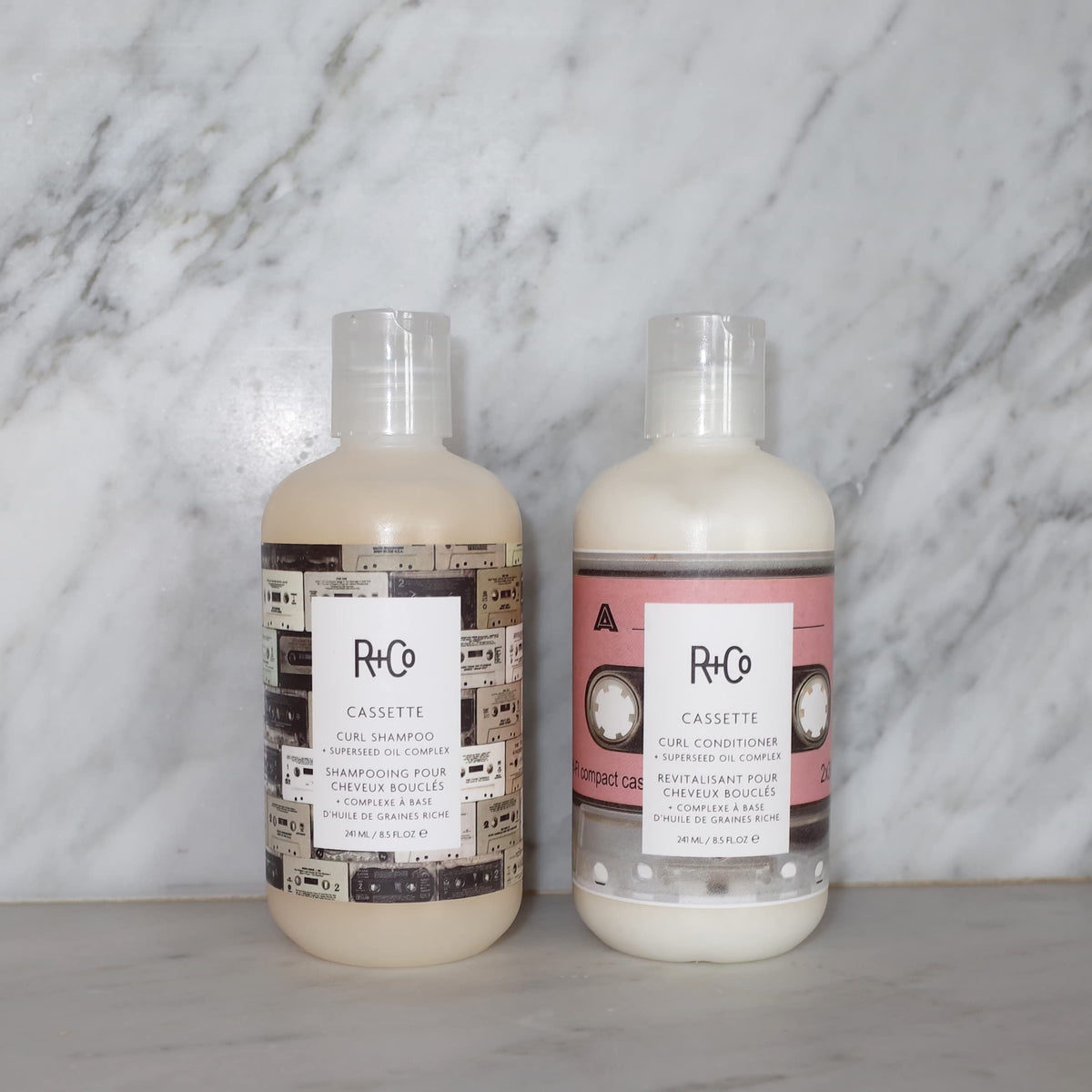 Gray R+Co CASSETTE Curl Shampoo + Superseed Oil Complex, 8.5 Oz