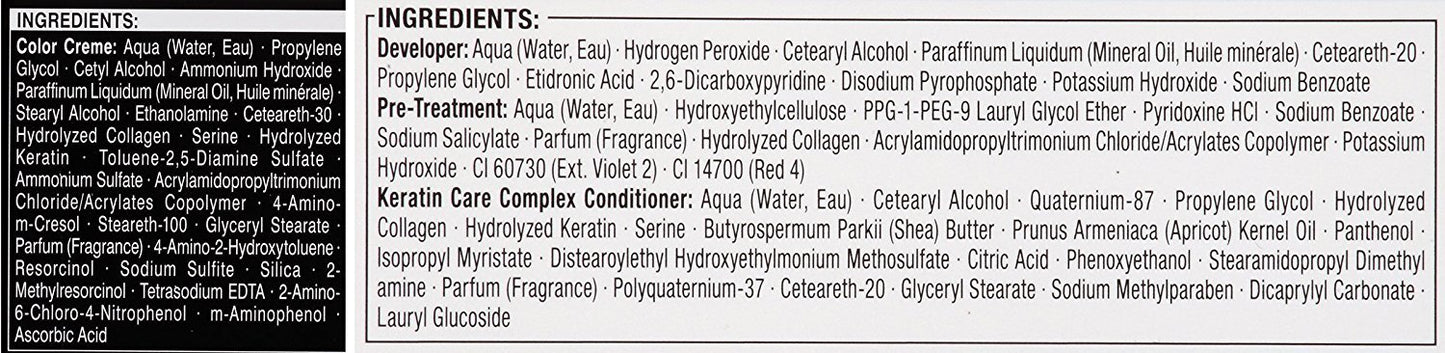 Gray Schwarzkopf Keratin Color Anti-Age Hair Color Cream, 4.7 Bordeaux Red (Packaging May Vary)
