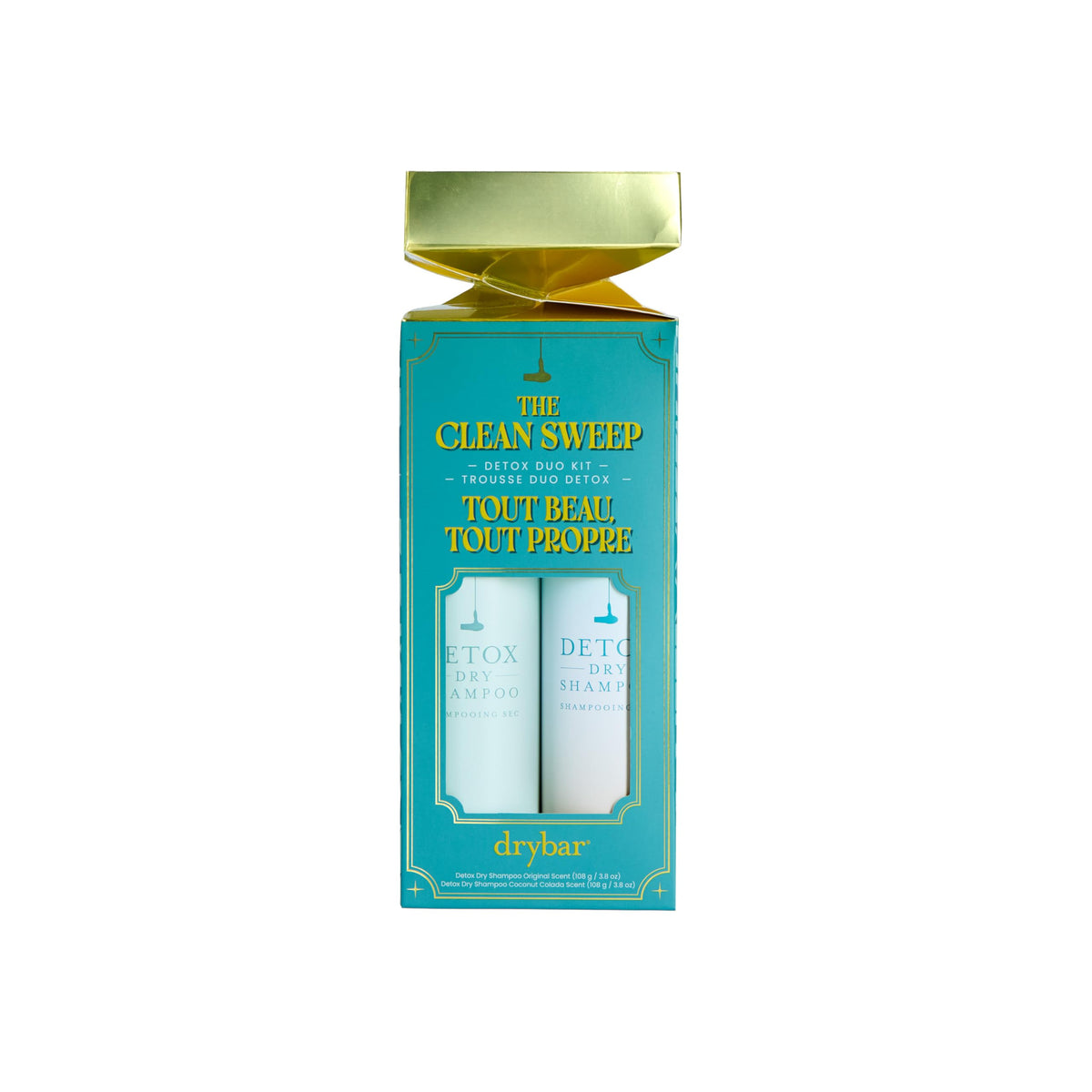 Powder Blue Drybar The Clean Sweep Detox Duo Kit, Two 3.8 oz cans