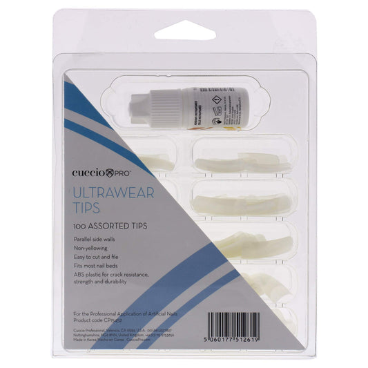 Lavender Cuccio Pro Pro Ultrawear Tips 100 Pc, 100count