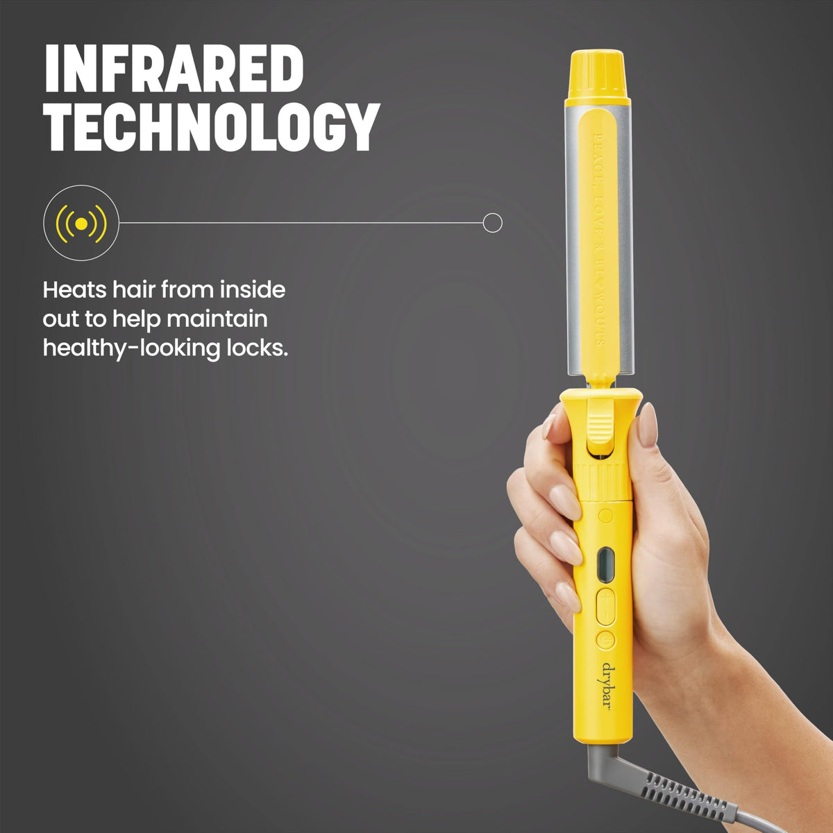 Dim Gray Drybar The 3-Day Bender Rotating Curling Iron