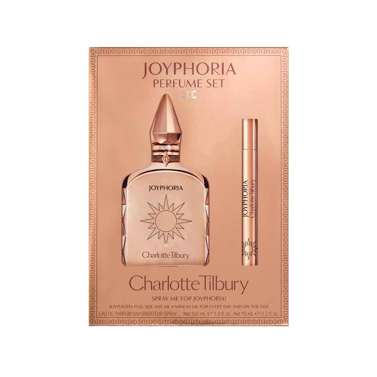Dark Salmon Charlotte Tilbury Joyphoria Eau De Parfum - Floral Vanilla Perfume