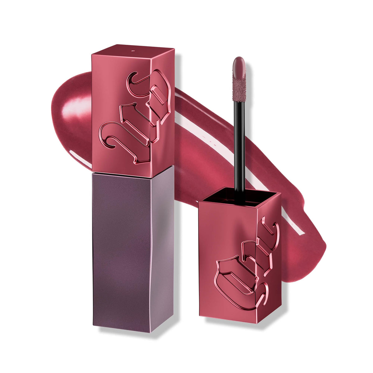 White Smoke URBAN DECAY Vice Lip Bond Lipstick - Mauve Pink Lipstick (Luv Ya Backtalk)