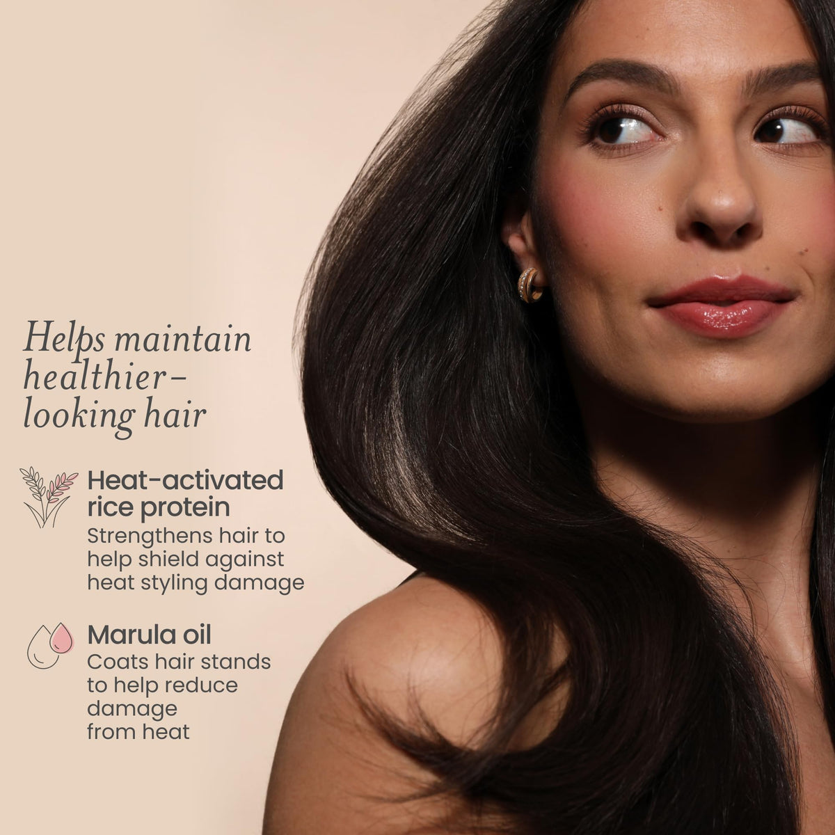 Light Gray Drybar Hot Toddy Heat Protectant Mist for Hair, Blanc Scent, 1.5 oz