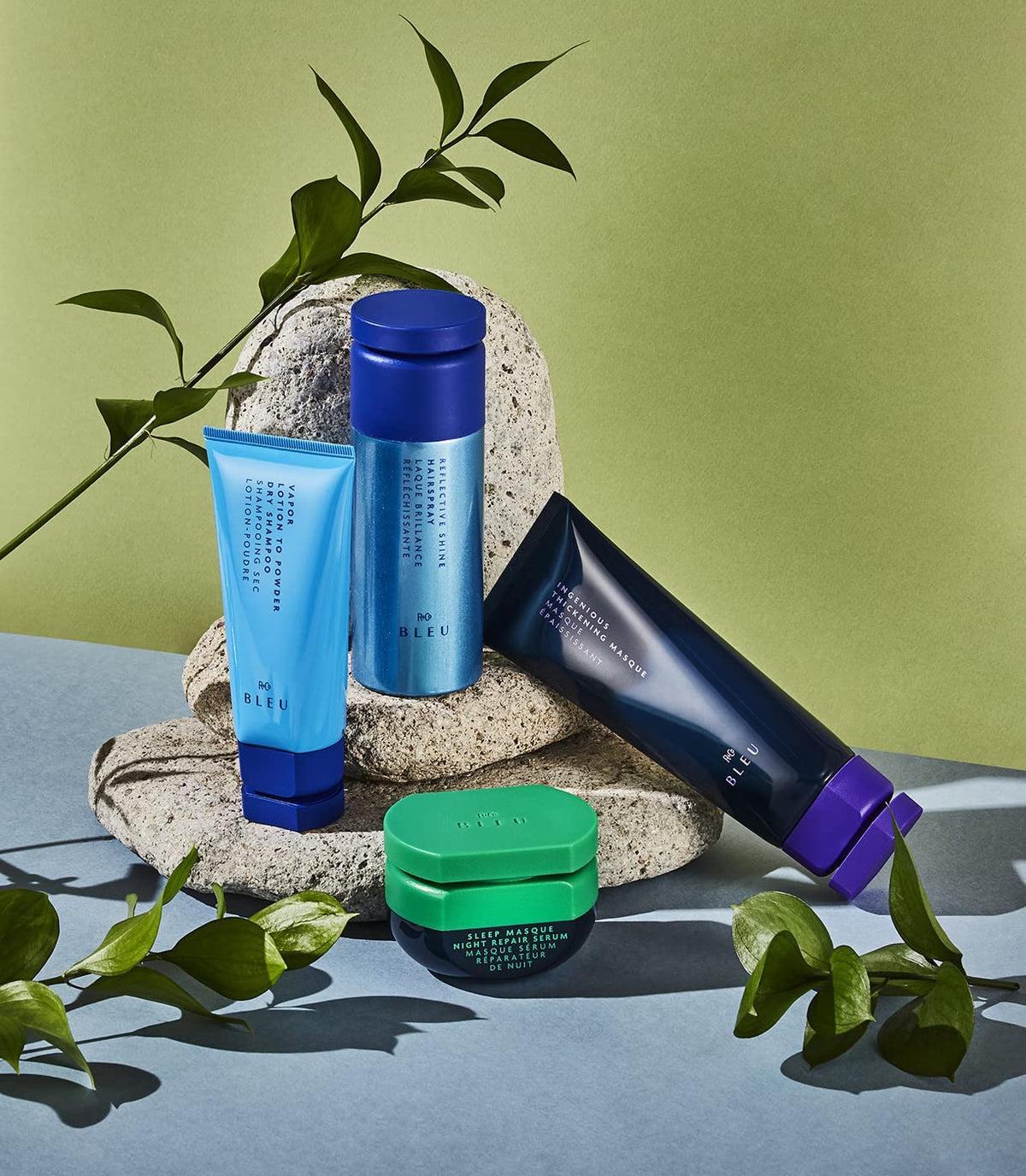 Dark Khaki R+Co BLEU VAPOR Lotion To Powder Dry Shampoo Packette