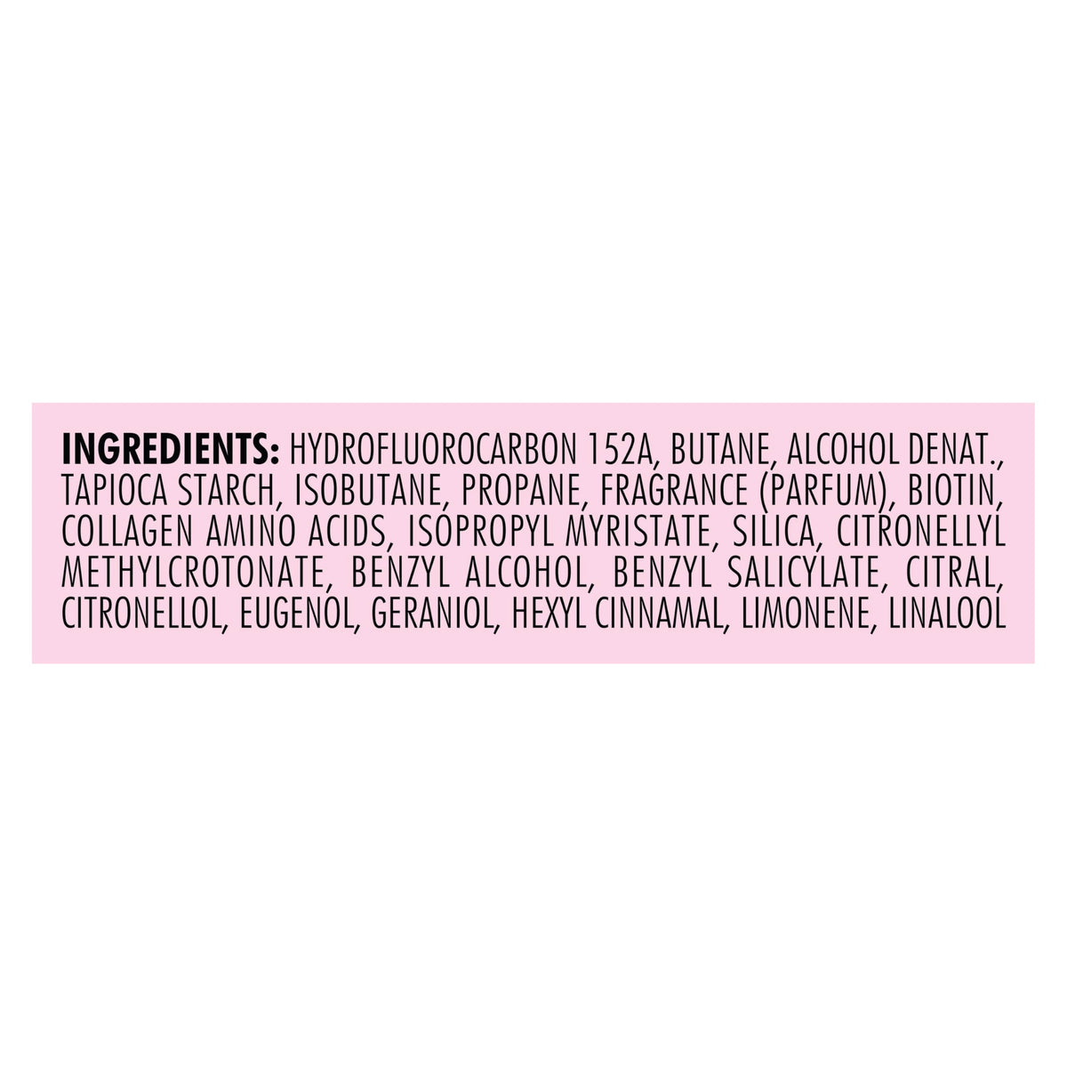 Misty Rose Nexxus Volume Refresh Dry Shampoo 5 oz