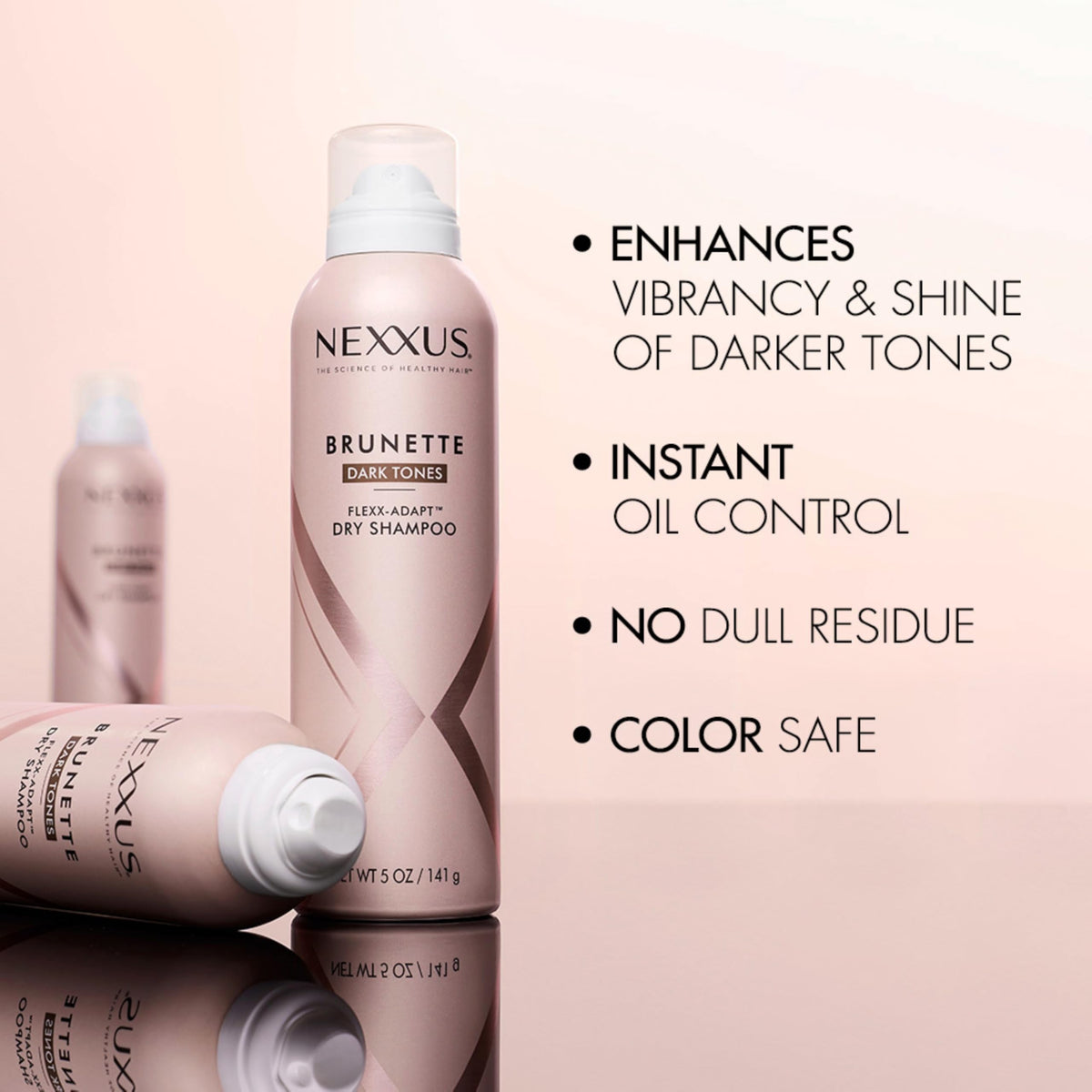 Thistle Nexxus Styling Brunette Dark Tones Dry Shampoo, 5 oz