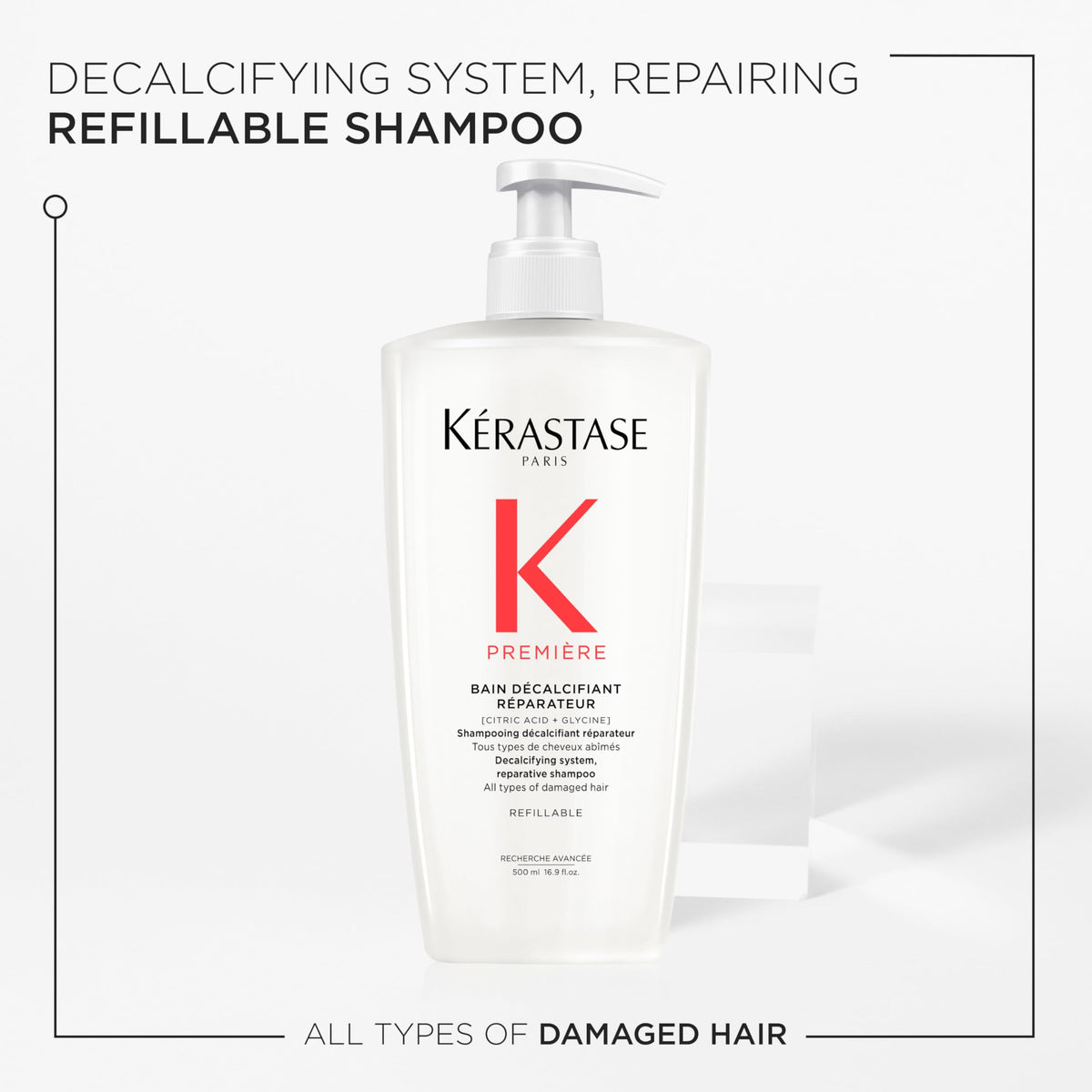 White Smoke Kerastase Premiere Bain Decalcifiant Shampoo – Repairing, 16.9 Fl Oz