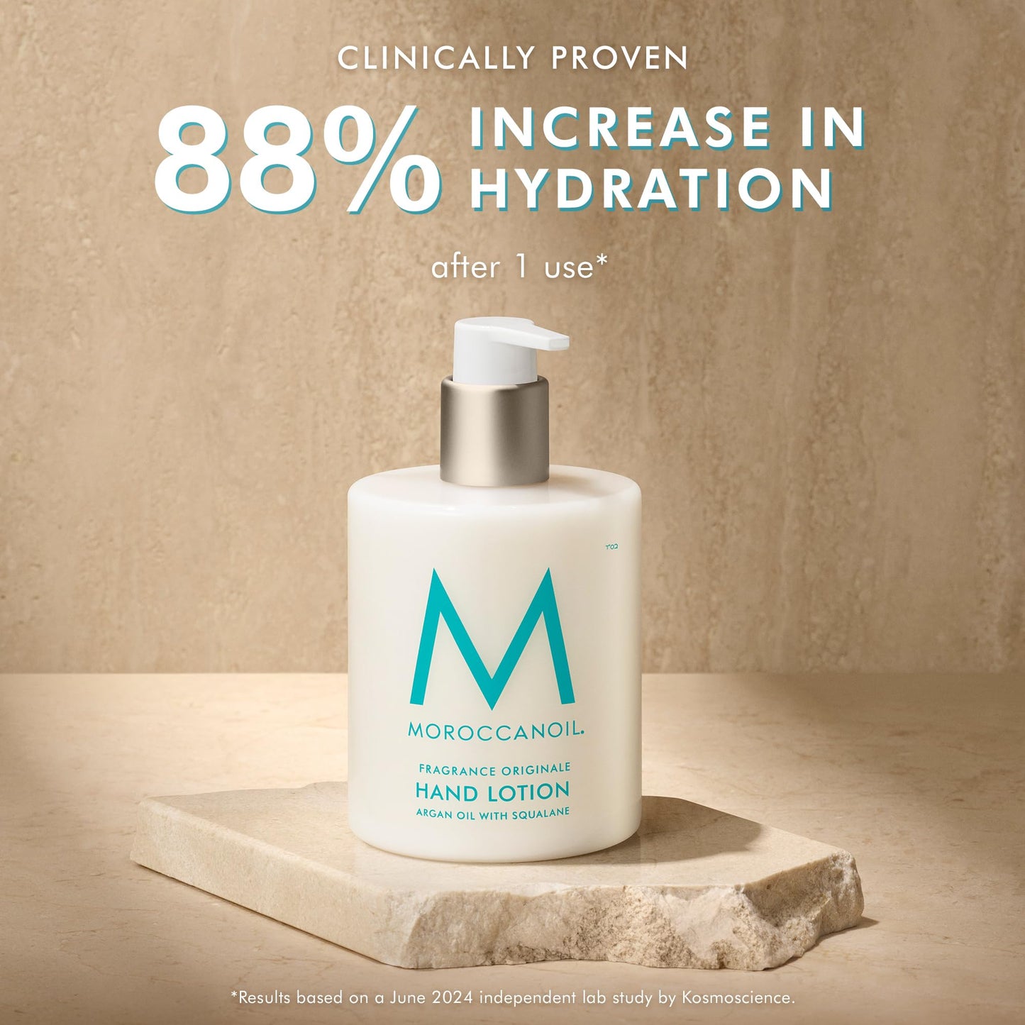 Tan Moroccanoil Hand Care Essentials Set | Hand Wash & Lotion Duo With Ceramic Tray