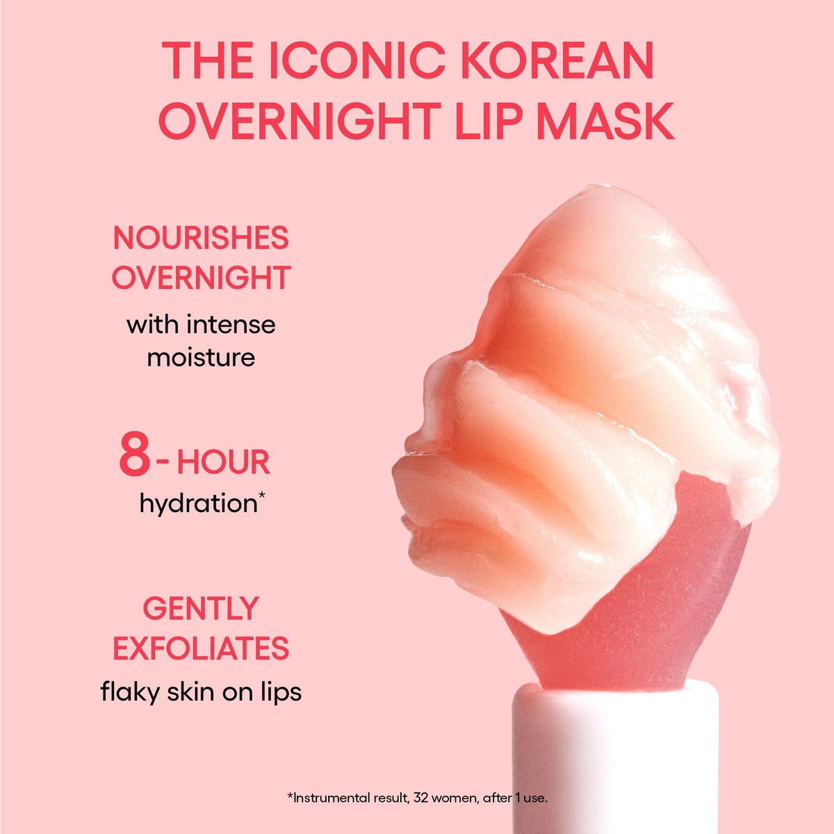 Pink LANEIGE Midnight Minis: Limited-Edition Holiday Lip Care Gift Set for Day & Night Hydration