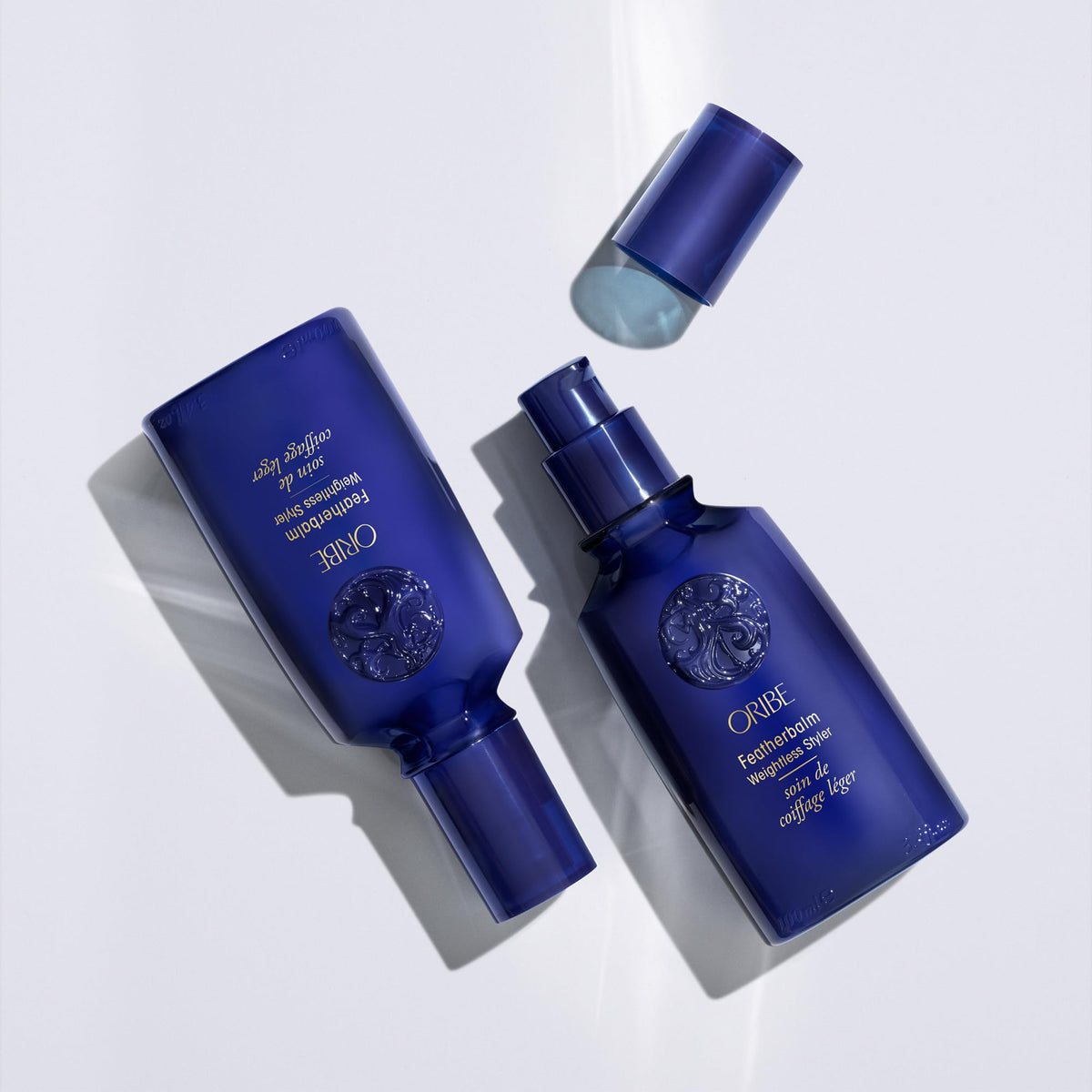 Lavender Oribe Featherbalm Weightless Styler - Styling Cream For Fine Hair - 3.4oz
