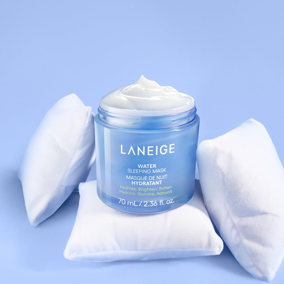 Light Blue LANEIGE Water Sleeping Mask | Hydrating Korean Overnight Face Mask