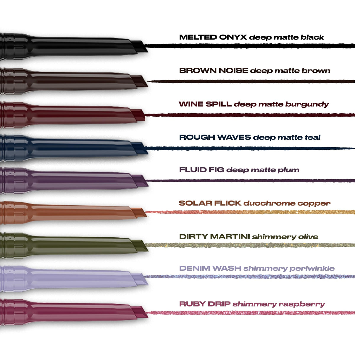 White Smoke URBAN DECAY 24/7 Liquid Stick Eyeliner - Duochrome Copper (Solar Flick)