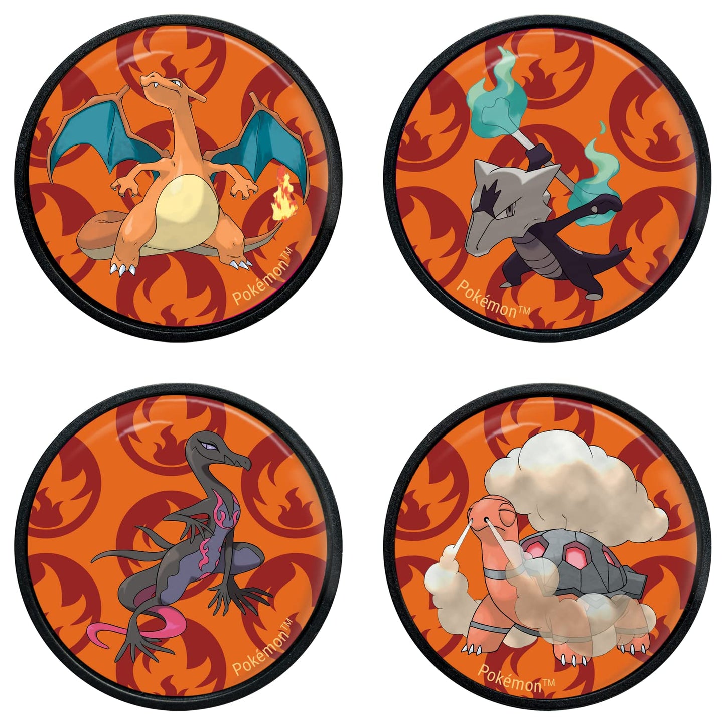 White Smoke Ultra Pro - Gallery Series: Scorching Summit Alcove Click for Pokémon, Protect & Store 100+ Double Sleeved Cards, Strong Magnetic Closure for Ultimate Security, Protect Collectible Cards