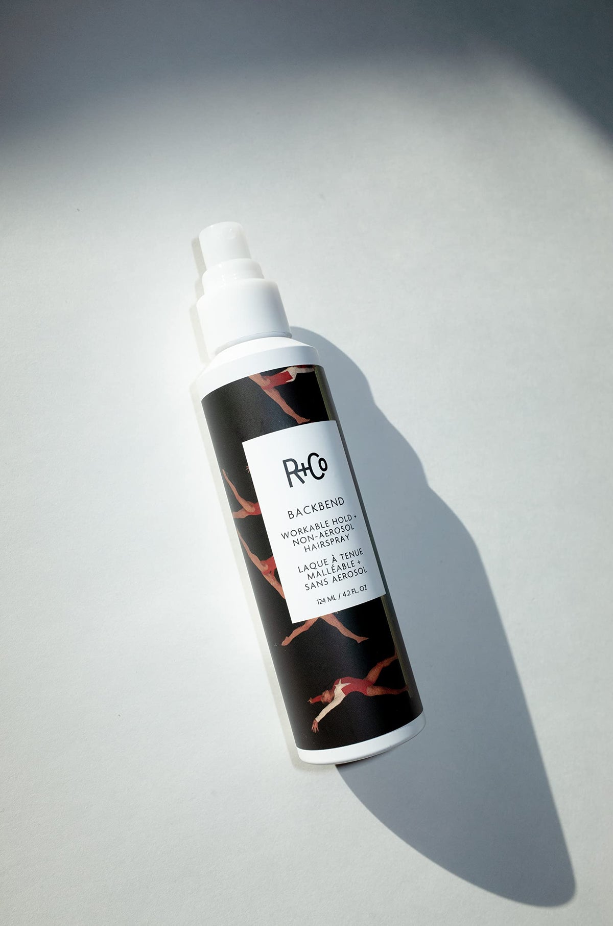 Gray R+Co BACKBEND Workable Hold + Non Aerosal Hairspray 124 ml / 4.2 oz