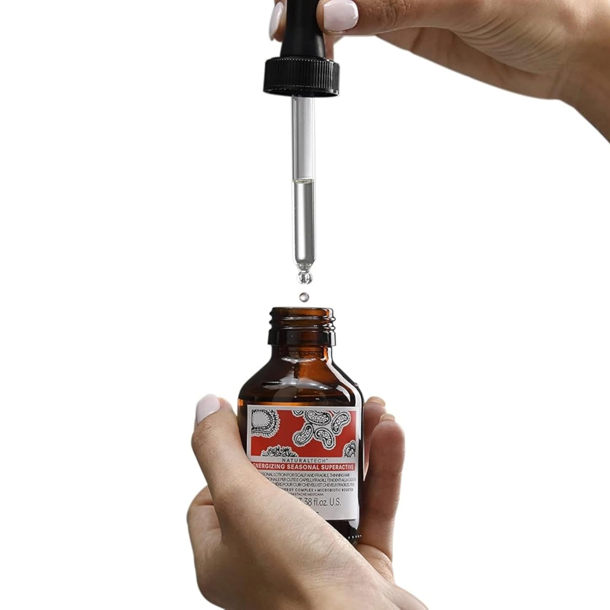 White Smoke Naturaltech Energizing Seasonal Superactive Serum for thinning fragile hair