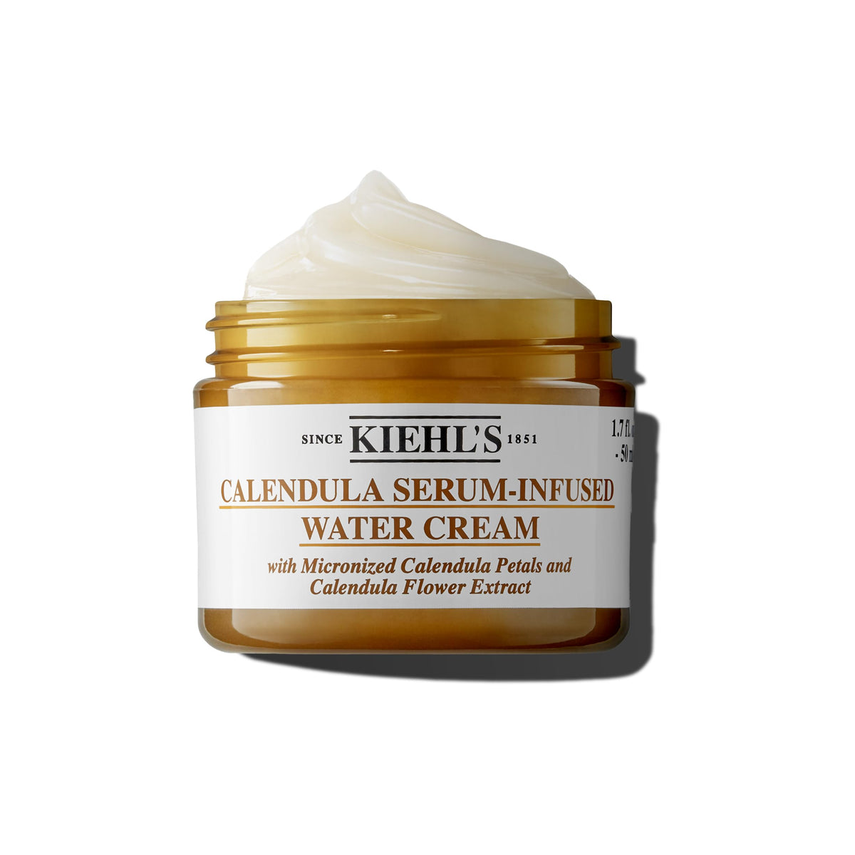 White Smoke Kiehl's - Calendula Serum Infused Water Cream, 24HR Hudration - 3.4 fl oz