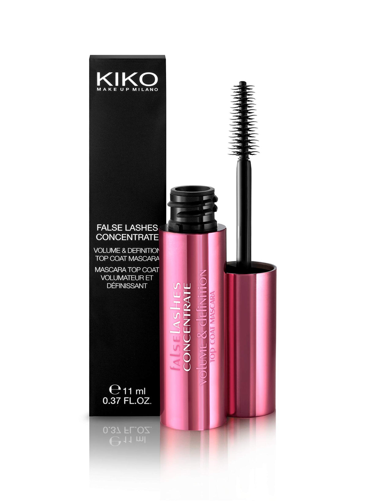 White Smoke KIKO Milano Volume & Definition Top Coat Mascara